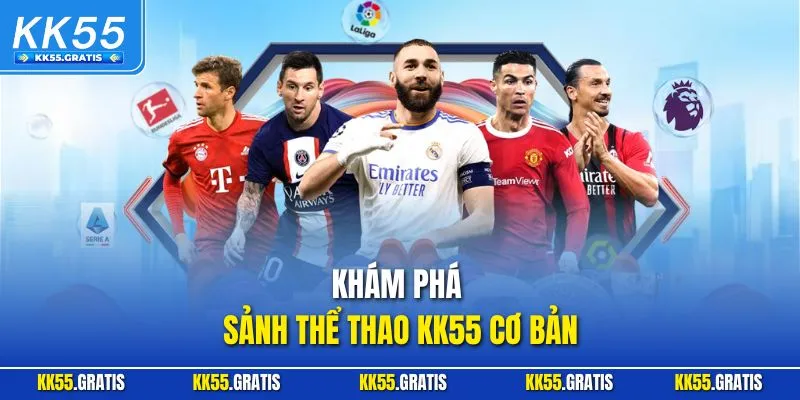 Khám phá sảnh thể thao KK55 cơ bản
